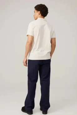 Makia Polo T-Shirt Natural White