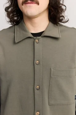 Makia Process Overshirt Dusty Olive