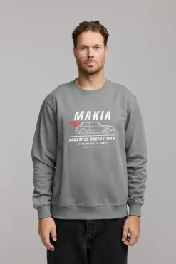 Makia Racing Sweatshirt Thyme