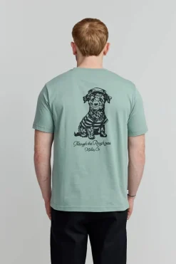 Makia Watchdog T-shirt Mineral Green