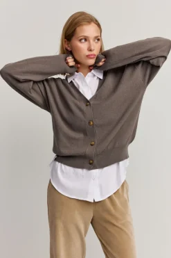 Makia Woman Hanna Cardigan Dark Green