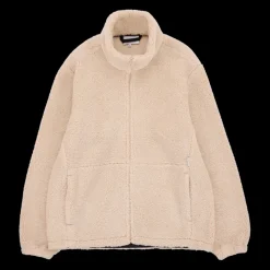 Makia Woman Mia Zip Fleece Off White