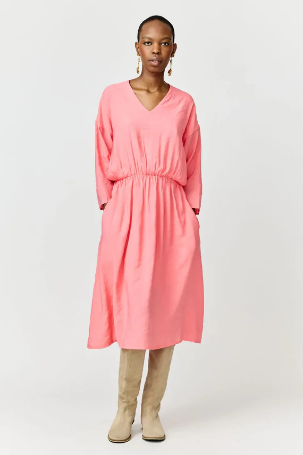 Makia Woman Nea Dress Coral