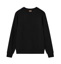 Mos Mosh Gallery Mmgabel Crew Neck Sweat Black