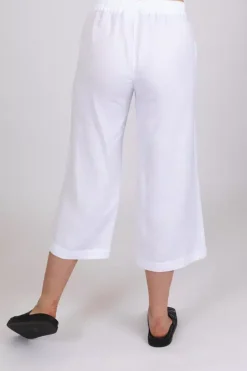 Nakoa Linen Culottes Coconut Milk
