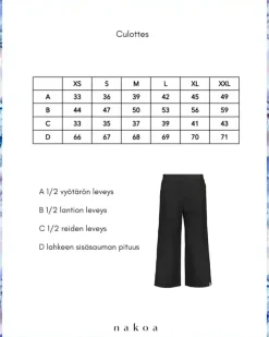 Nakoa Linen Culottes Coconut Milk