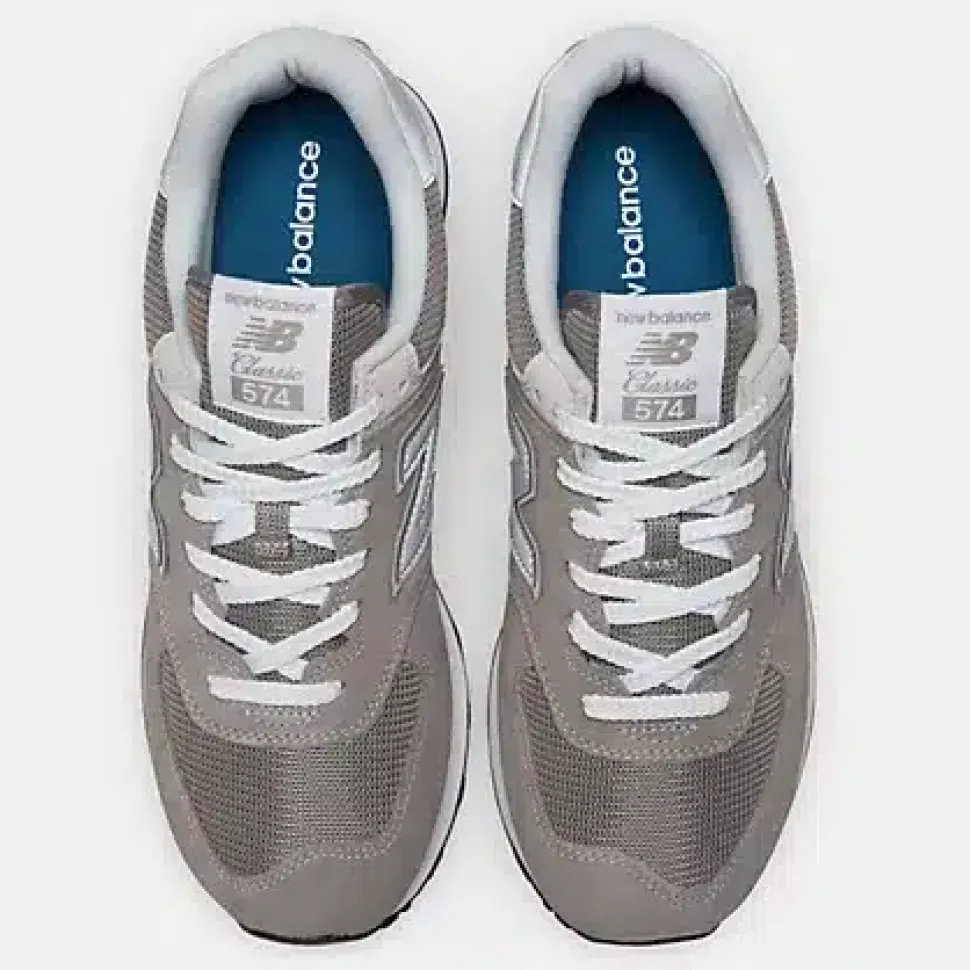 New Balance 574 Core Grey With White