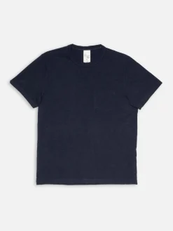 Nudie Jeans Roy Heavy Slub T-Shirt Blueberry