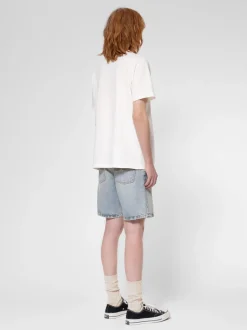 Nudie Jeans Seth Denim Shorts Sea Salt