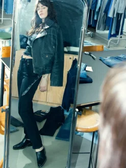 Nudie Jeans Shady Sadie Aged Black