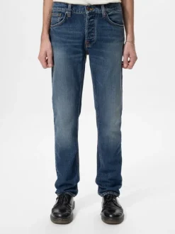 Nudie Jeans Solid Ollie Wild Blue