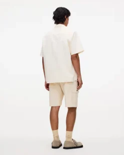 OAS Ecru Mitty Canvas Shorts