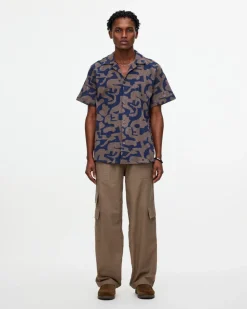 OAS Puzzlotec Cuba Net Shirt Morel