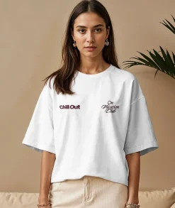 On Vacation Chill Out T-shirt White