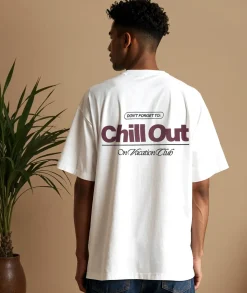 On Vacation Chill Out T-shirt White