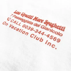 On Vacation Less Upsetti T-shirt White