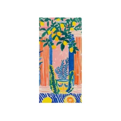 On Vacation Santorini Beach Towel Multi