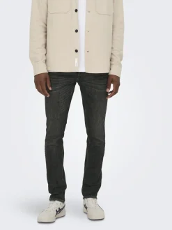 Only & Sons Donovan Slim Black Jeans