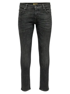 Only & Sons Donovan Slim Black Jeans