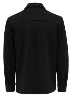 Only & Sons Onsnewkodyl Overshirt Black