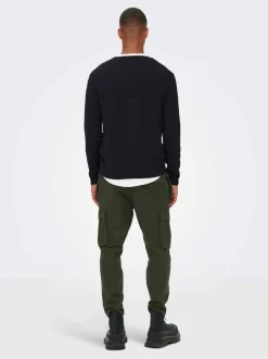 Only & Sons Onswyler Neulepusero Black