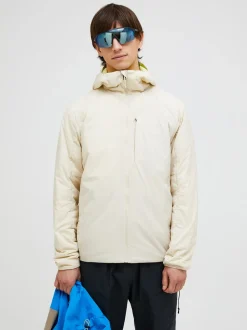 Peak Performance Freelight Reversible Insulated Hood Jacket Sand Fog/Sunny Adventure