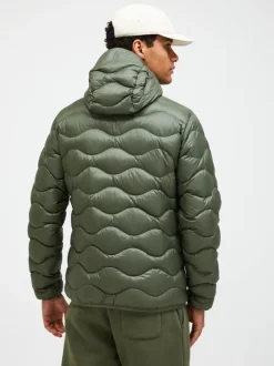Peak Performance Helium Down Hood Jacket Men Pine Needle