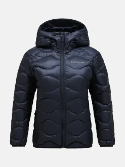 Peak Performance Helium Down Hood Jacket Women Black