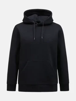 Peak Performance Original Small Logo Hood Men Black