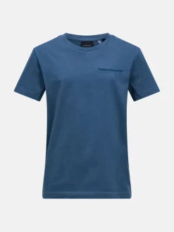 Peak Performance Original Small Logo Tee Junior Mountain lake
