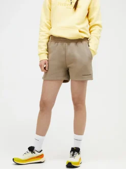 Peak Performance Original Small Logo Shorts Women Avid Beige