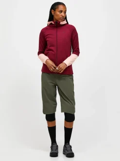 Peak Performance Rider Essentials Zip Hood Women Vertical Zenith/Peach Fuzz