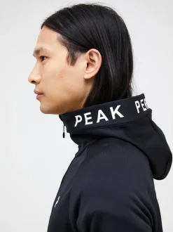 Peak Performance Rider Zip Hood Men Black
