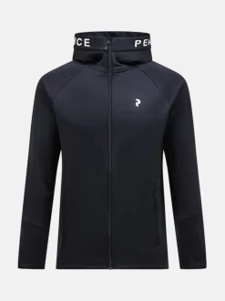 Peak Performance Rider Zip Hood Men Black