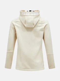 Peak Performance Rider Zip Hood Women Sand Fog