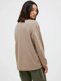 Peak Performance Trail Polartec®  Power Grid™ Crew Women Avid Beige