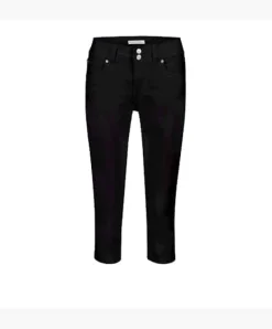 Red Button Romy Capri Black