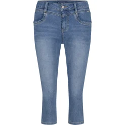 Red Button Suzy Capri Jeans Mid Stone Used