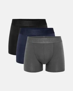 Resteröds Gunnar Boxer Bamboo 3-pack – Regular leg Multicolor