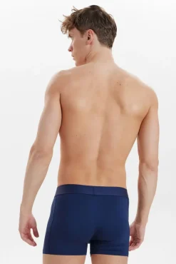 Resteröds Gunnar Boxer Bamboo 3-pack – Regular leg Navy