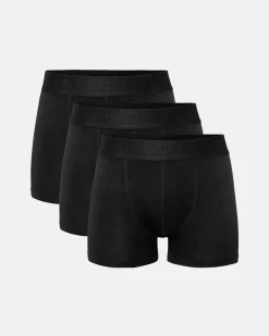 Resteröds Gunnar Boxer Bamboo 3-pack – Regular leg Black