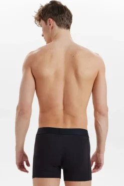 Resteröds Gunnar Boxer Bamboo 3-pack – Regular leg Black