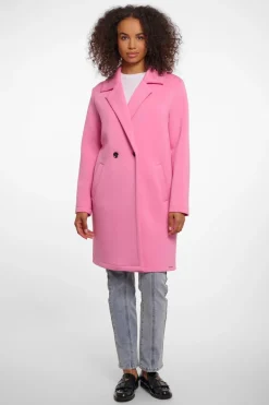 Rino & Pelle Danja Bouble Breasted Coat Bright Pink