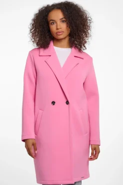 Rino & Pelle Danja Bouble Breasted Coat Bright Pink