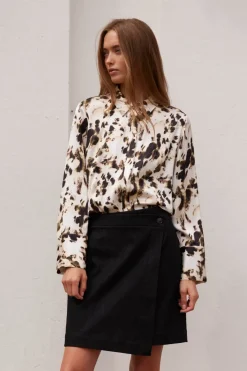 Rue de Femme Alyssa Shirt Oyster Gray