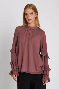 Rue de Femme Drystan Blouse Dusty Rose