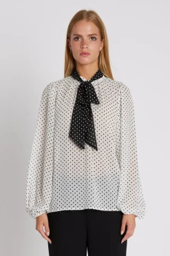 Rue de Femme Emilienne blouse Off White