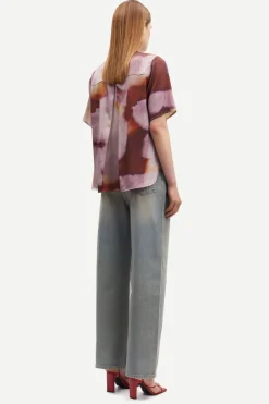 Samsøe Samsøe Denise Top Aquarel Woodrose