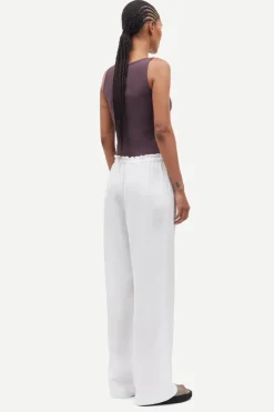 Samsøe Samsøe Satopiary Trousers Egret
