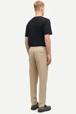 Samsøe Samsøe Smithy Linen Trousers Greige